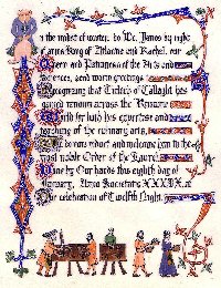 Allasondrea's Laurel scroll for Tirloch