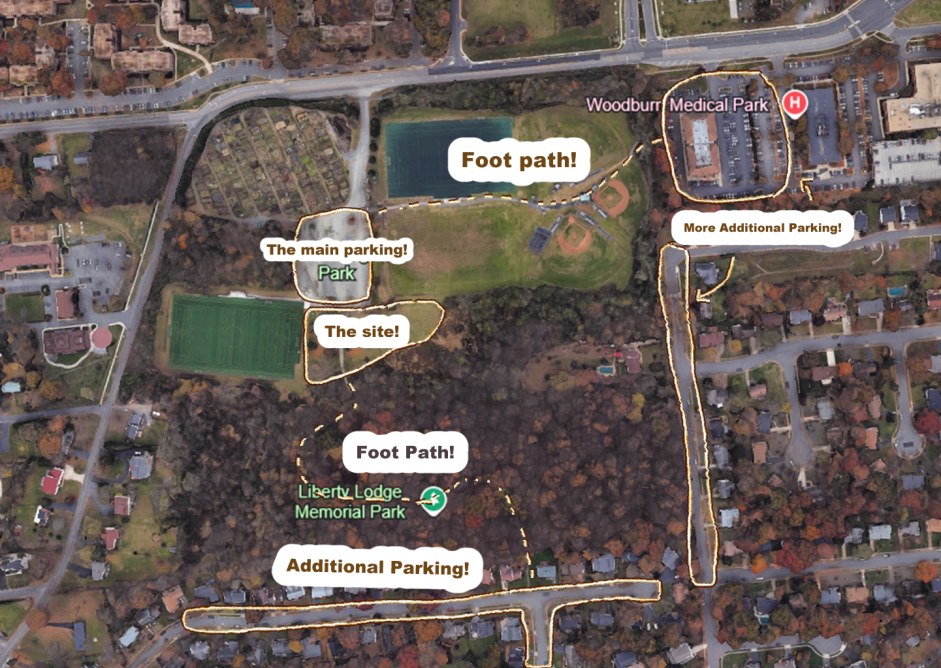 site-map extra parking